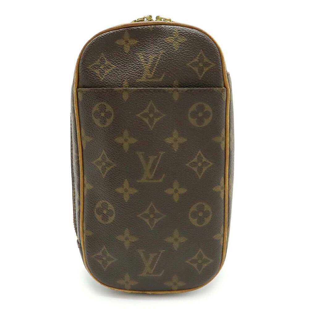 LOUIS VUITTON Authentic Black Monogram Pochette Mini Bag - Picture 2 of 8